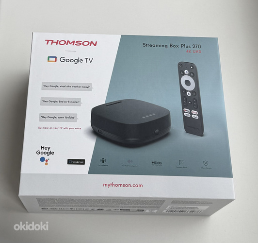 Thomson Google TV Streaming Box Plus 270 4K