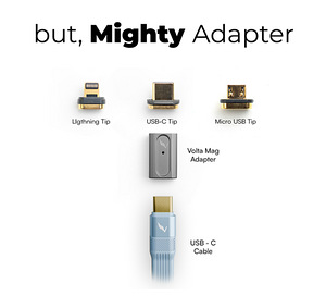 Volta Thunderbolt 5 3in1 240W Magnetic Adapter (2 foto / 5)