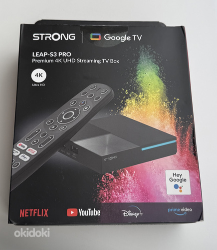 Strong LEAP S3 Pro Wi-Fi 4K Google TV Media Streamer