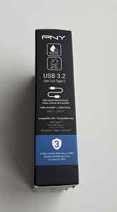 PNY Portable SSD 2TB RP60 USB 3.2 Gen 2x2 Type-C (4 foto / 5)