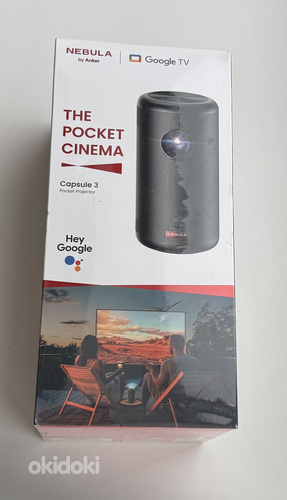 Soundcore Nebula Capsule 3 1080p Mini Google TV Projector