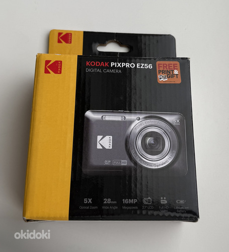 Kodak Pixpro EZ56 Digital Camera , Black
