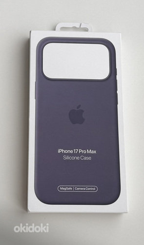 Apple iPhone 17 Pro Max Silicone Case with Magsafe , Purple