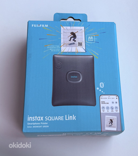 Fujifilm Instax Square Link , Midnight Green