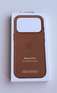 Apple iPhone 17 Pro TechWoven Case with MagSafe , Sienna (1 foto / 2)