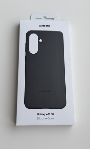 Samsung Galaxy A36 Silicone Case , Black