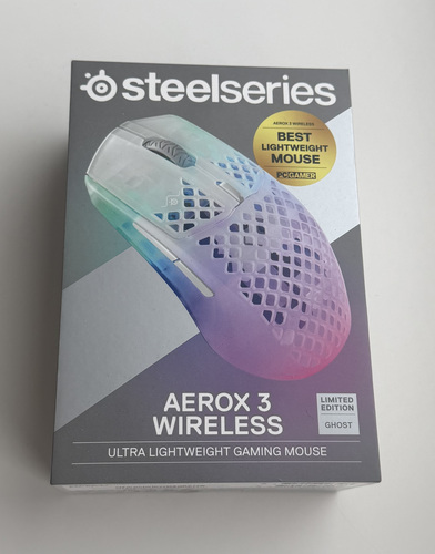 SteelSeries Aerox 3 Ghost Edition Wireless Gaming Mouse
