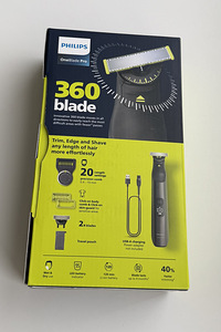 Philips OneBlade Pro 360 Face + Body , Dark Grey (2 foto / 5)