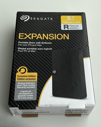 Seagate Expansion 5TB Black