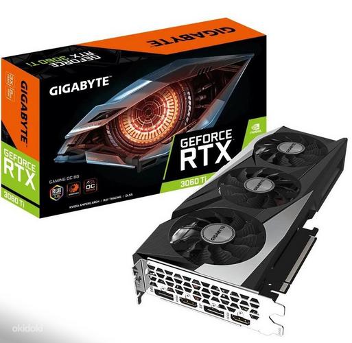Gigabyte GeForce RTX 3060 TI GamingPro OC 8GB (foto #1)