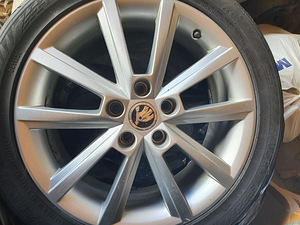 Продам оригинал диски Skoda 17' 300€ - 4шт + резина 205/50R (4 foto / 7)