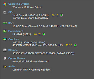 Arvuti - RTX 3060 Ti, i7 10700 (2 foto / 2)