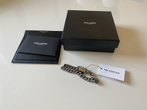 Saint Laurent (YSL) hõbedast käekett (5 foto / 7)