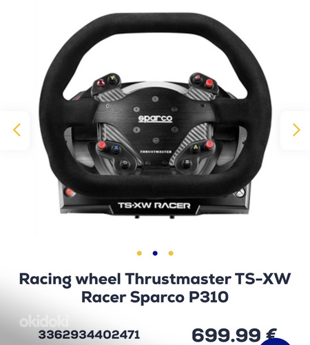 Thrustmaster Sparco TS-XW RACER rool ja T-LCM pedaalid (foto #6)