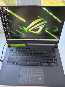 ASUS ROG Strix G15, 15,6", WQHD, 165 Гц, Ryzen 9, 16 ГБ