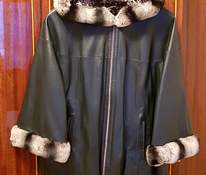 Кожаная куртка двусторонняя рфзмер L-XL
