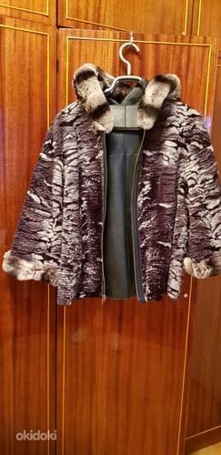 Кожаная куртка двусторонняя рфзмер L-XL (фото #4)