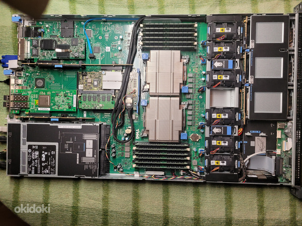 Сервер 3 стойки 1U Dell Poweredge R610 96 ГБ 2x Xeon E5645 (фото #6)