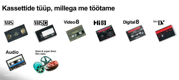 Videokassettide digiteerimine Tallinnas (foto #3)