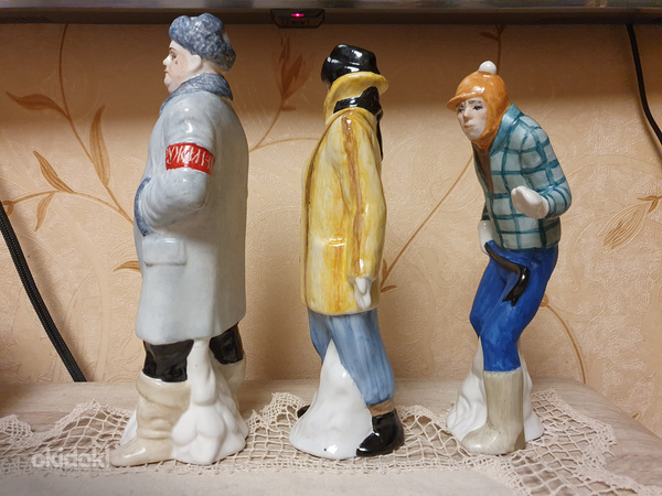 Операция Ы конец 60-ых годов фарфоровые статуэтки (фото #3)