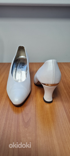 Pidulikud valged kingad, suurus 37,5 (foto #2)