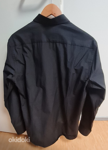 Мужская рубашка Viadi Polo, размер L, черный цвет (фото #2)