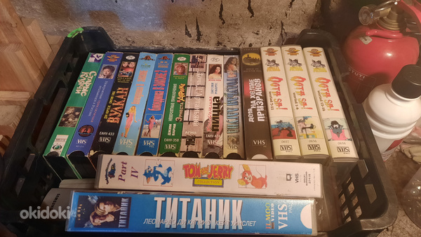 На любой вкус VHS.