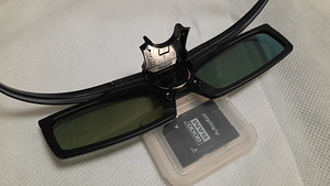 Aktiivsed 3D-prillid SAMSUNG. (3 foto / 5)