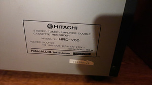 HITACHI muusikakeskus. (3 foto / 3)