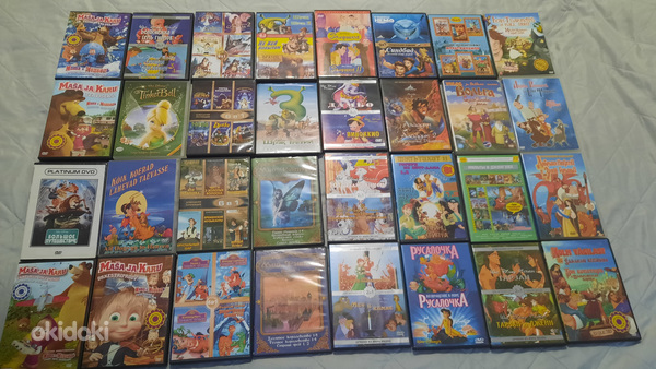 DVD lastele.