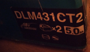 Akuga muruniiduk MAKITA DLM431CT20 (2 foto / 5)