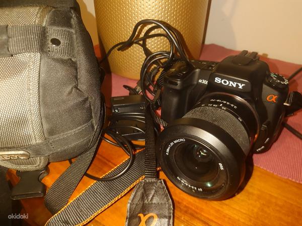 Sony A300 фотокамера полный комплект (фото #1)