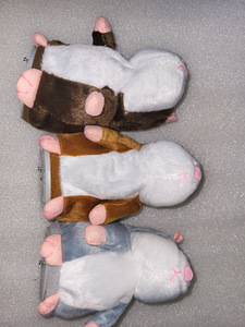 Rääkiv hamster tumepruun/hall (8 foto / 9)