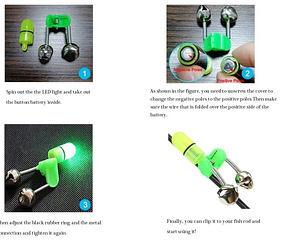 Северный колокольчик для удочки с LED подсветкой (6 фото из 9)