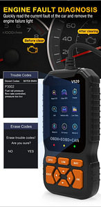 OBD2 V520 сканер для автозапчастей (4 фото из 9)