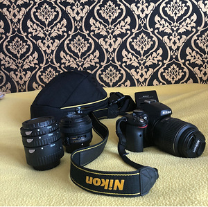 Nikon D5100 peegelkaamera komplekt (1 foto / 3)