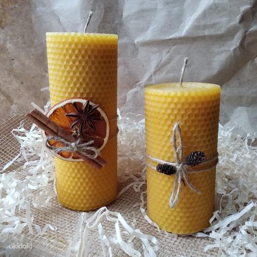 Свечи из медовой вощины (фото #6)
