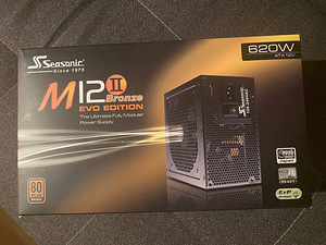 Toiteplokk Seasonic M12II EVO 620w (1 foto / 4)