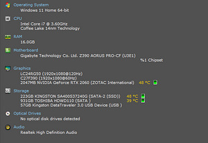 I7-9700K, RTX 2060, 16 GB RAM (3 foto / 3)