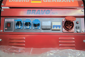 Generaator neljataktiline bensiinimootor 5500 (4 foto / 4)