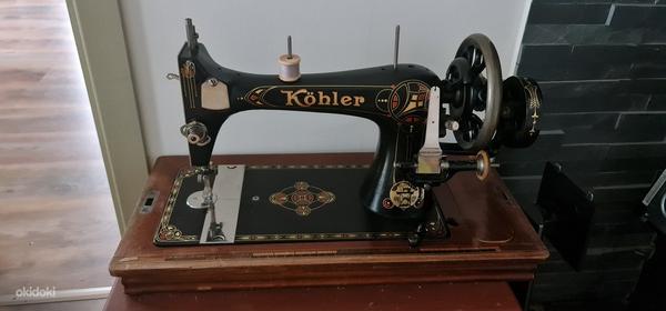 Старинная швейная машинка Köhler (фото #1)