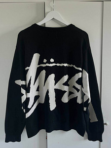 Stussy Stock Sweater black (M) (2 foto / 2)