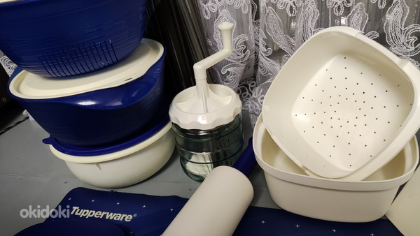 Tupperware Набор пластиковой посуды 12 предметов (фото #5)