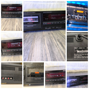 Denon DRM-710 cassette deck recorder 3 head, 3 motor. (2 foto / 9)