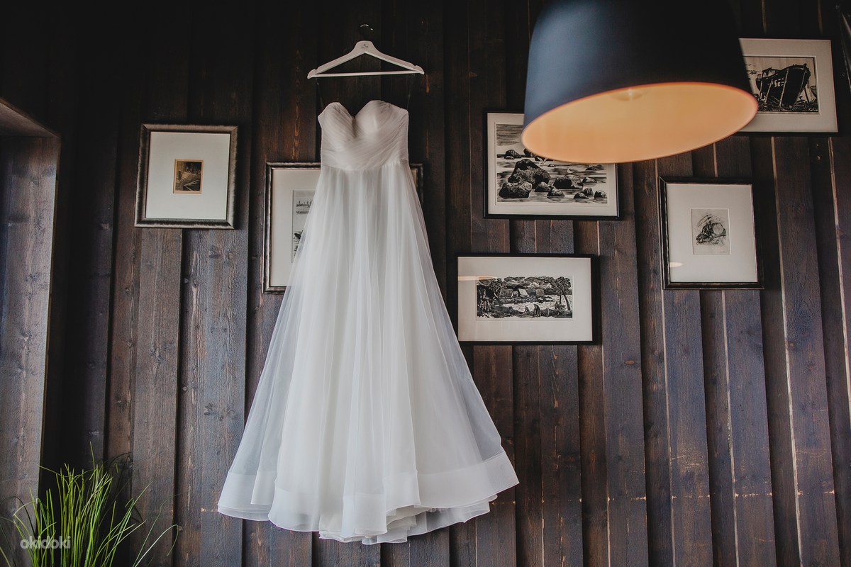 Свадебное платье с корсетом, Anna Bella + нижняя юбка с 3 кольцами (фото #4)