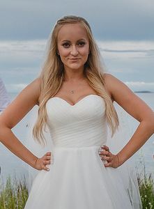 Pulmakleit korsetiga, Anna Bella + alusseelik 3 rõngast (5 foto / 6)