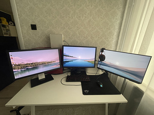 Võimas lauaarvuti komplekt 3 monitoriga (1 foto / 7)