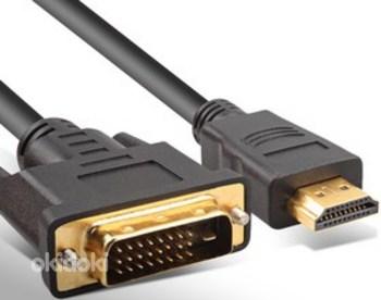 HDMI к Dvi D 24 + 1 кабель 2 м (фото #1)