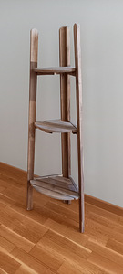 IKEA plant stand45x32x116 cm light brown stained (3 foto / 3)