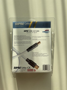 Кабель Supra usb 2.0 Type A-B (2 фото из 2)